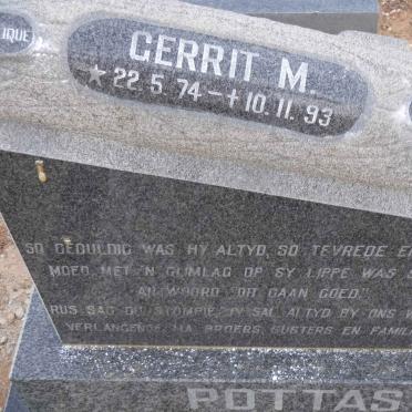 POTTAS Gerrit M. 1974-1993