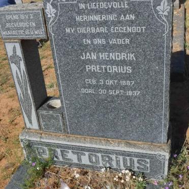 PRETORIUS Jan Hendrik 1887-1937