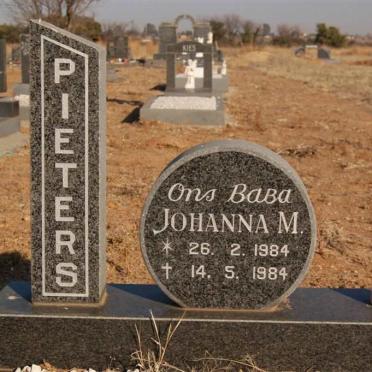 PIETERS Johanna M. 1984-1984