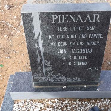 PIENAAR Jan Jacobus 1950-1980