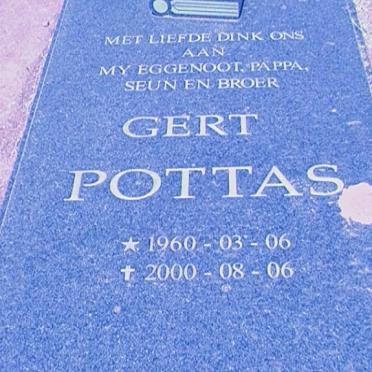 POTTAS Gert 1960-2000