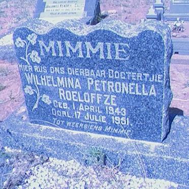 ROELOFFZE Wilhelmina Petronella 1943-1951