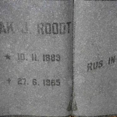 ROODT Izak J. 1889-1965
