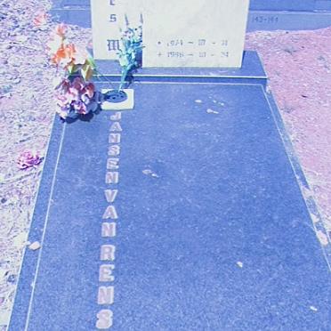 RENSBURG Charles M., Jansen van 1974-1998