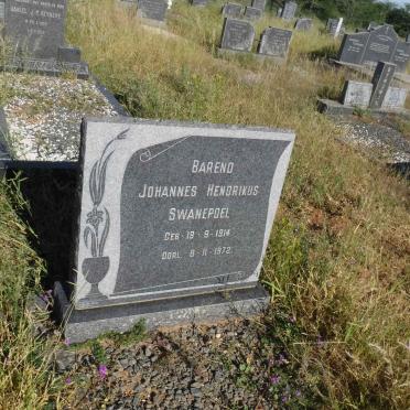 SWANEPOEL Barend Johannes Hendrikus 1914-1972