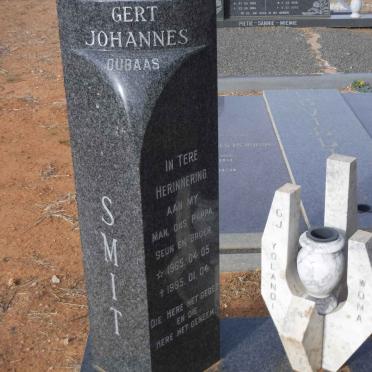 SMIT Gert Johannes 1965-1995