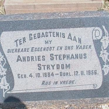 STRYDOM Andries Stephanus 1884-1956