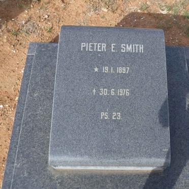 SMITH Pieter E. 1897-1976