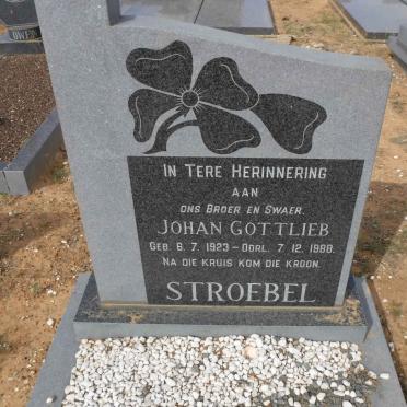STROEBEL Johan Gottlieb 1923-1988