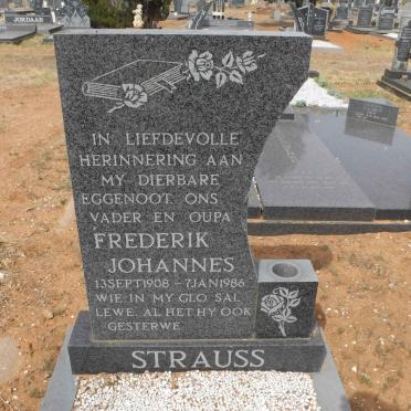 STRAUSS Frederik Johannes 1908-1986