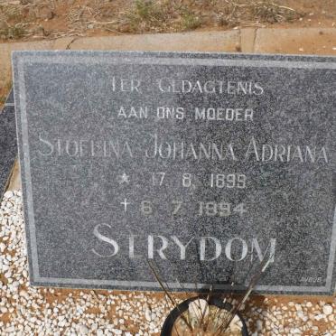 STRYDOM Stoflina Johanna Adriana 1899-1994
