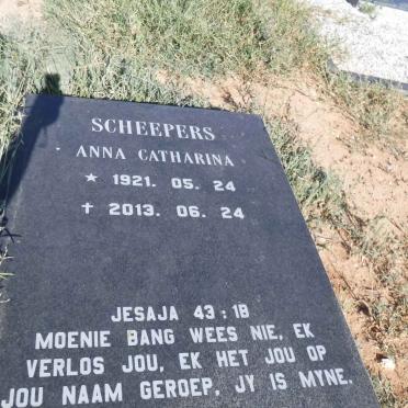 SCHEEPERS Anna Catharina 1921-2013