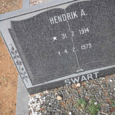 SWART Hendrik A. 1914-1979