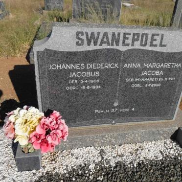 SWANEPOEL Johannes Diederick Jacobus 1908-1964 &amp; Anna Margaretha Jacoba MYNHARDT 1911-2000