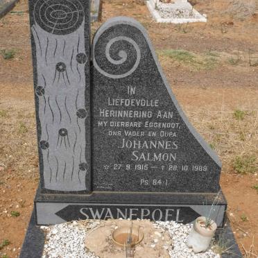 SWANEPOEL Johannes Salmon 1915-1989