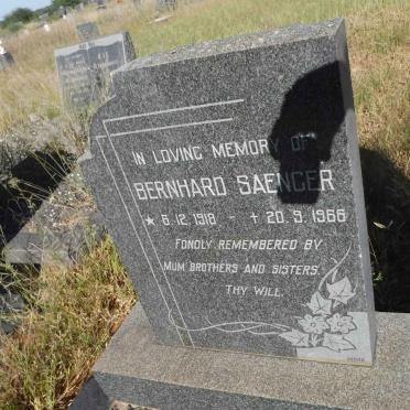 SAENGER Bernhard 1918-1966