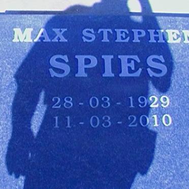 SPIES Max Stephen 1929-2010 &amp; Mara SCHOLTZ 1931-2010