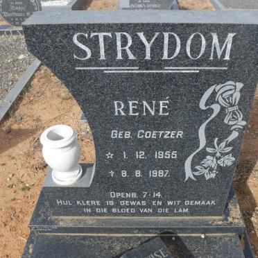 STRYDOM Rene nee COETZER 1955-1987 :: STRYDOM Rene 1980-1987 :: STRYDOM Elouise 1982-1987