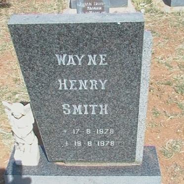 SMITH Wayne Henry 1978-1978