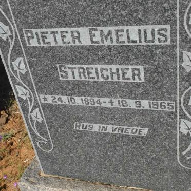 STREICHER Pieter Emelius 1894-1965