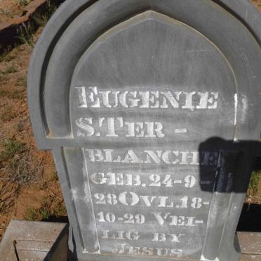 TERBLANCHE Eugenie S. 1928-1929