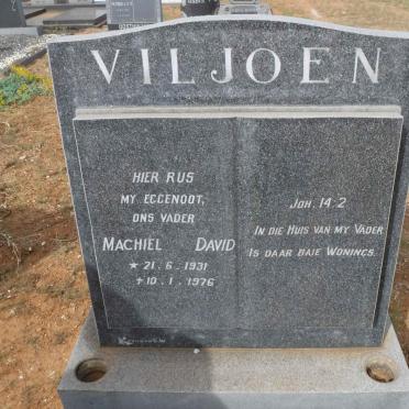 VILJOEN Machiel David 1931-1976