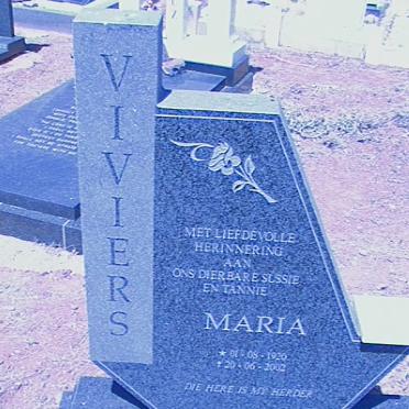 VIVIERS Maria 1920-2002