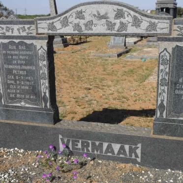 VERMAAK Hermanus Johannes Petrus 1887-1952 &amp; Johanna C. ESTERHUIZEN 1898-1977