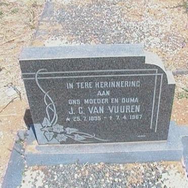 VUUREN J.G., van 1895-19?7