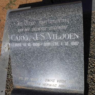 VILJOEN Carel J.S. 1900-1967