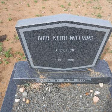 WILLIAMS Ivor Keith 1930-1980