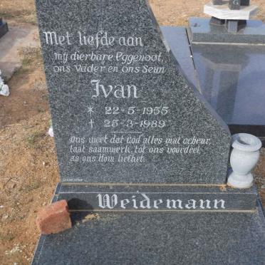 WEIDEMANN Ivan 1955-1989