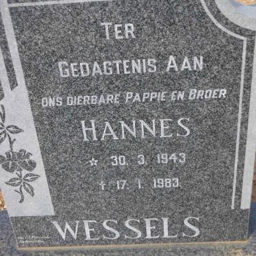 WESSELS Hannes 1943-1983