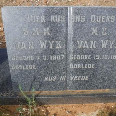 WYK S.M.M., van 1907- &amp; M.C. 1911-
