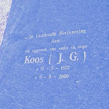ZYL J.G., van 1922 - 2000 en M.S. KOTZE 1927-2011 