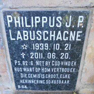 LABUSCHAGNE Philippus J.P. 1939-2011