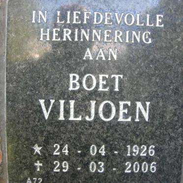 VILJOEN Boet 1926-2006