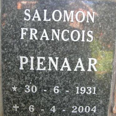 PIENAAR Francois Salomon 1931-2004