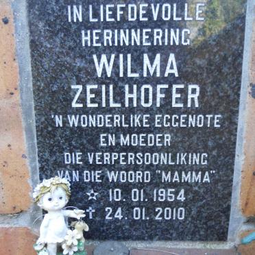 ZEILHOFER Wilma 1954-2010