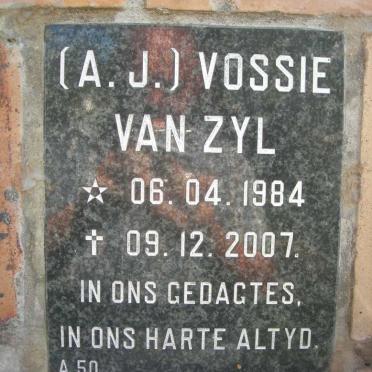 ZYL A.J., van 1984-2007
