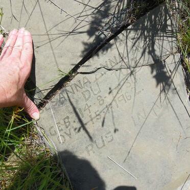 TOIT Susanna Anna Augusta, du nee DU PREEZ 1886-1962