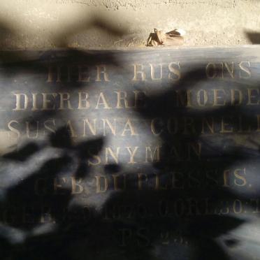 North West, SWARTRUGGENS district, Rural (farm cemeteries)