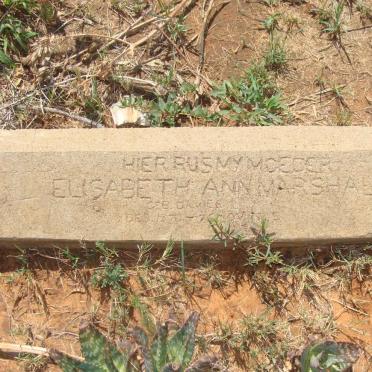 MARSHALL Elisabeth Ann nee DAVIES 187?-19?5