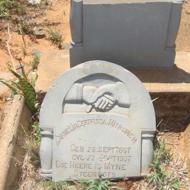 MITRORICH Garnelia Gertruida 1867-1907