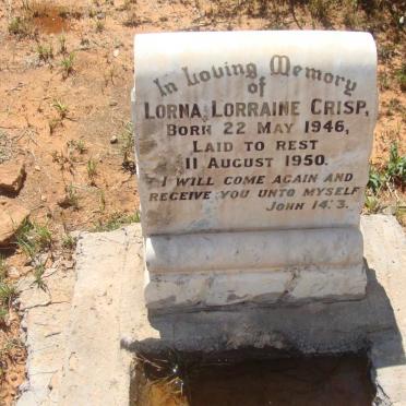 CRISP Lorna Lorraine 1946-1950