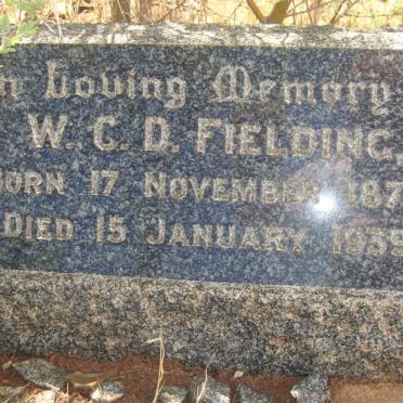 FIELDING W.C.D. 1870-1939