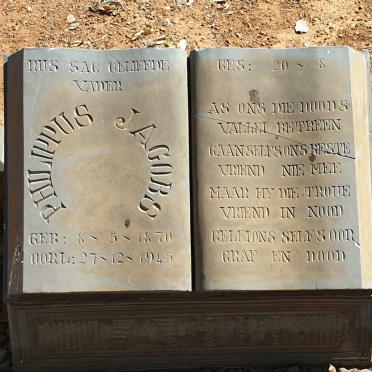 JACOBS Philippus 1870-1945