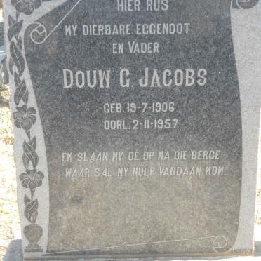 JACOBS Douw G. 1906-1957