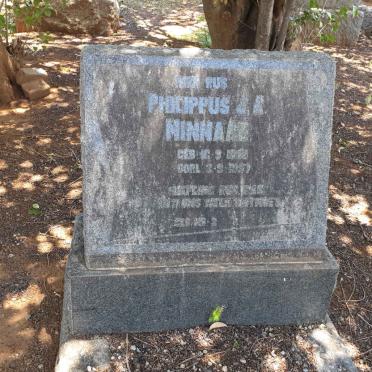 MINNAAR Philippus J.A. -1957