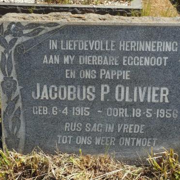 OLIVIER Jacobus P. 1915-1956